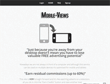 Tablet Screenshot of mobile-views.com